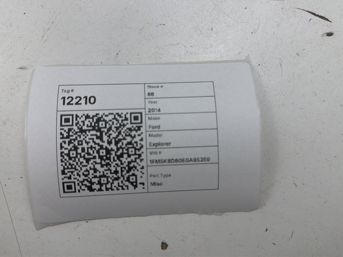 2011-2015 Ford Explorer Steering Column Shaft Assembly 665681-001 OEM