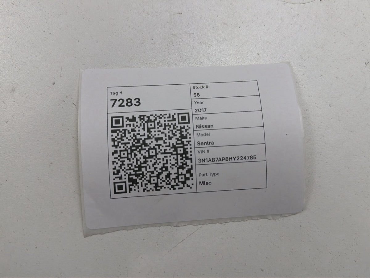 2017-2019 Nissan Sentra B17-Front Right Door Sensor 98836-3TA0A OEM