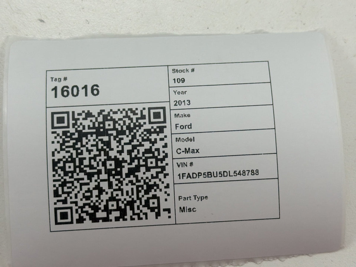 2013-2016 Ford C-Max CD Player Radio Audio Receiver Module CM5T-19C107-FJ OEM