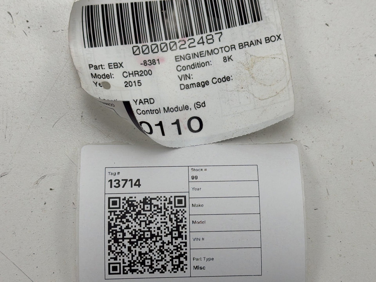 2015 Chrysler 200 3.6L Engine Computer Control Module Unit ECU P05150925AB OEM