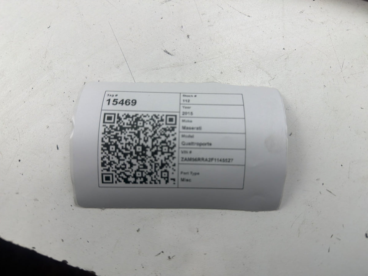 2014-2020 Maserati Quattroporte M156 3.0L Engine Vacuum Reservoir Tank OEM