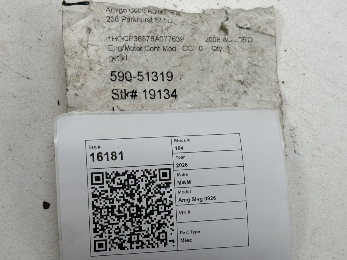 2008-2010 Honda Accord Engine Computer/ ECU Control Module 37820-R70-A59 OEM