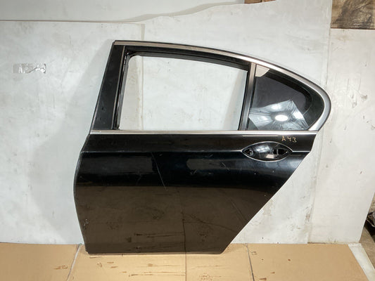 2009- 2015 BMW 740i F01 Rear Left Driver Side Door Shell Panel OEM.