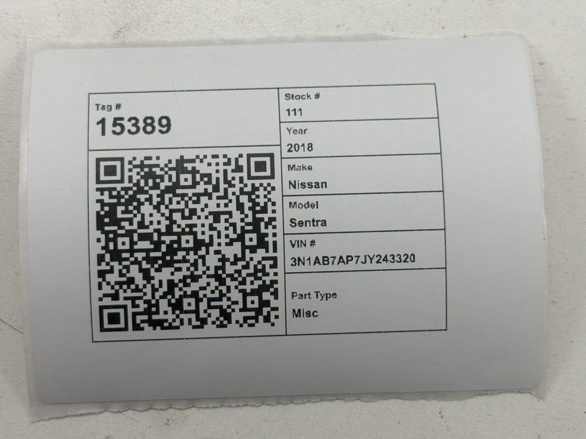 2013-2019 Nissan Sentra Body Control Module BCM 284B13SH2A OEM
