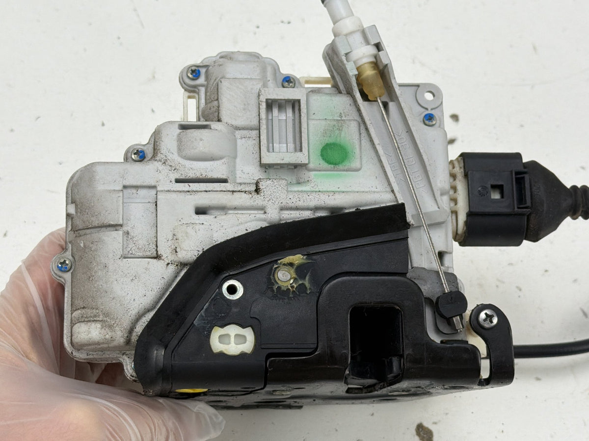 2012-2018 Audi A7 Left Rear Door Lock Actuator w/ Handle Bracket 4G0839015A OEM