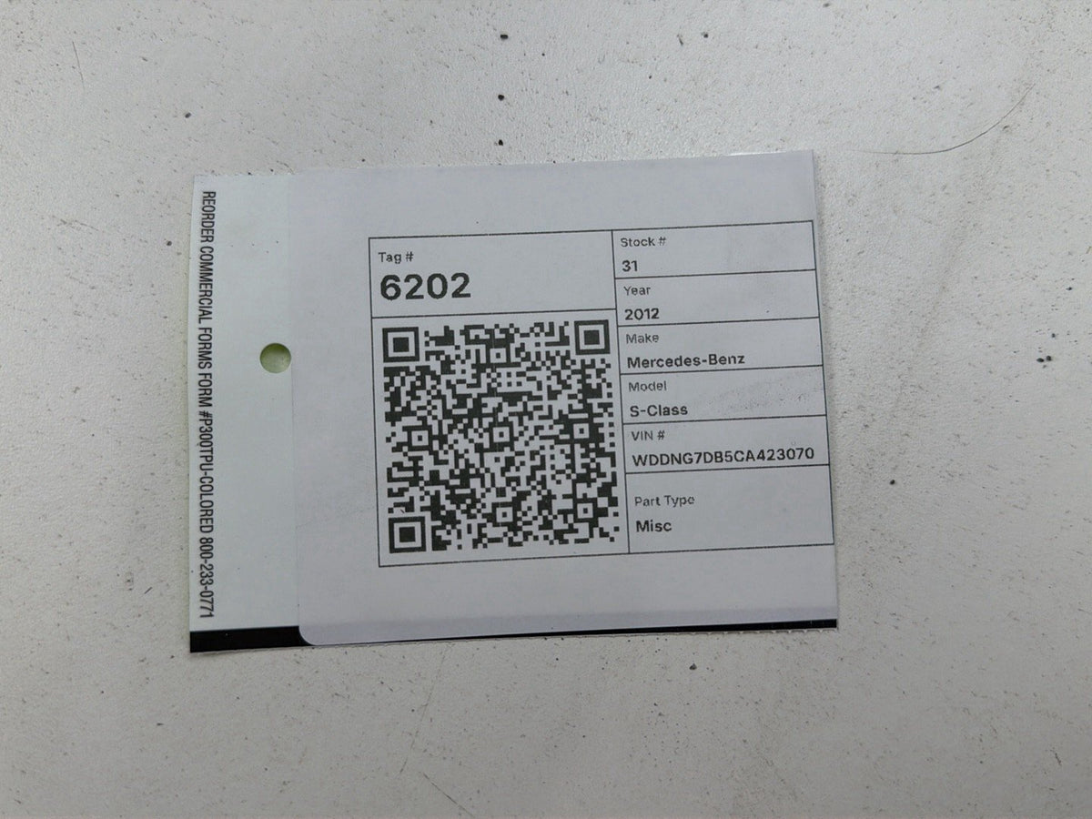 2007-2013 Mercedes-Benz S-Class S550 W221 Panoramic Roof Glass A2217801221 OEM