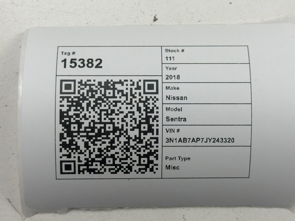 2018-2019 Nissan Sentra Driver Assistance Control Module 284E7 5UD0A OEM