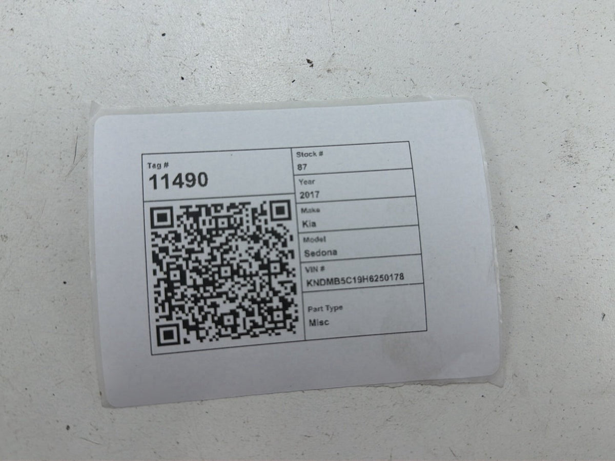 2015-2018 Kia Sedona Dual Electric Shell Horns Warning Note Set 96610-A9000 OEM