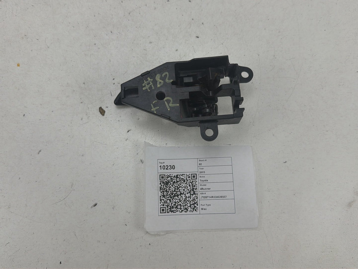 2003-2009 Toyota 4Runner Front Right Passenger Side Interior Door Handle OEM
