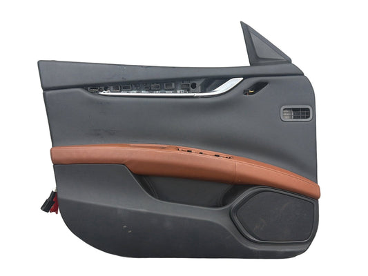 2014-2020 Maserati Ghibli Front Left Driver Side Interior Door Panel Trim OEM