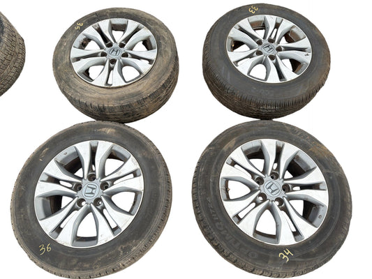 2012-2014 Honda CR-V Split Spoke Alloy Tire Wheel Rim Set of 4 205/65R16 OEM