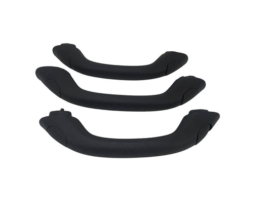 2011-2015 Ford Explorer Black A & B Pillars Roof Grab Handles Set of 3 OEM