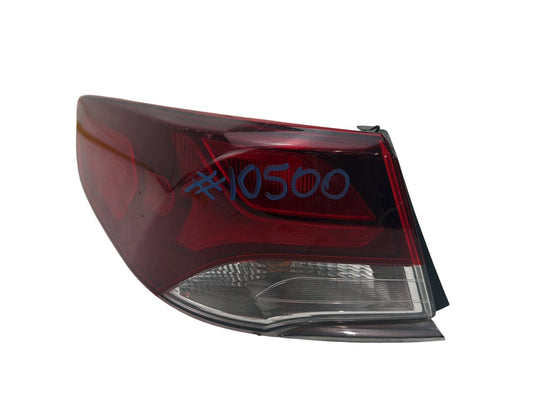 2018-2019 Hyundai Sonata Left Side Outer Quarter Panel Halogen Tail Light OEM