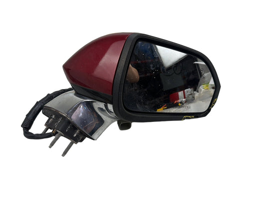 2013-2014 Lincoln MKZ Right Side View Mirror Blind Spot Heated Damaged OEM