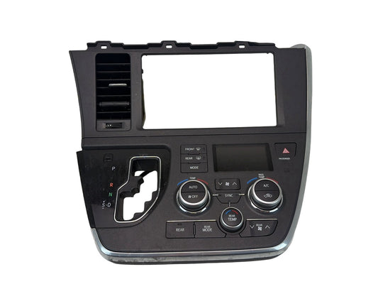 2015-2019 Toyota Sienna A/C Heater Climate Control, Radio Bezel 55405-08040 OEM