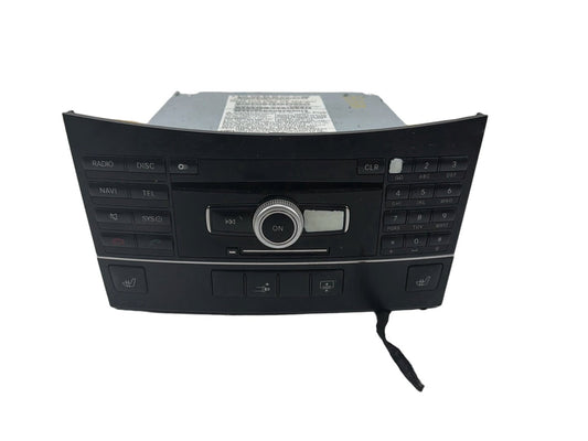 2010-2013 Mercedes-Benz E-Class-Command Head Unit Radio A2129068300 OEM