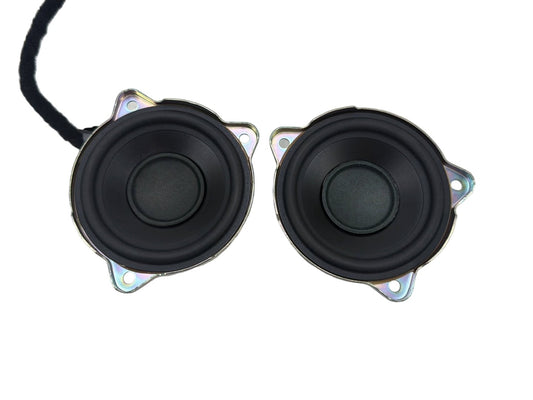 2017-2020 Jaguar F-Pace Left Right Door Midrange Audio Speakers Pair OEM