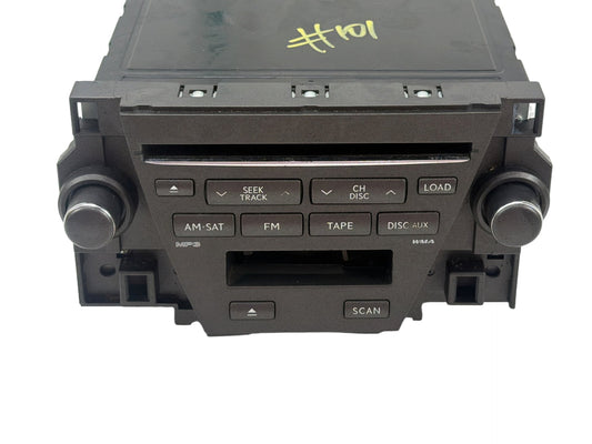 2007-2009 Lexus ES350 V40 AM FM Radio 6 Disc CD Changer Cassette Player OEM