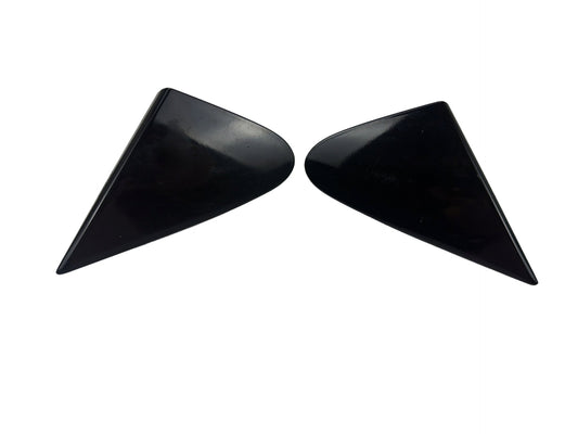 2007-2009 Lexus ES350 V40 Front Door Mirror Corner Triangle Trim Cover Pair OEM