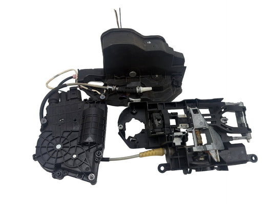 2011-2013 BMW 550i xDrive Rear Left Side Door Lock Actuator Handle Carrier OEM