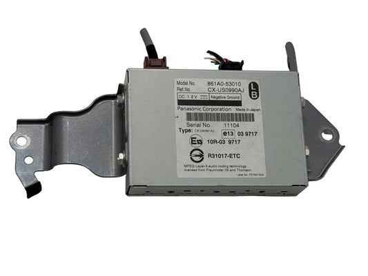2009-2011 Lexus IS250 Multimedia Interface Computer Module 861A0-53010 OEM