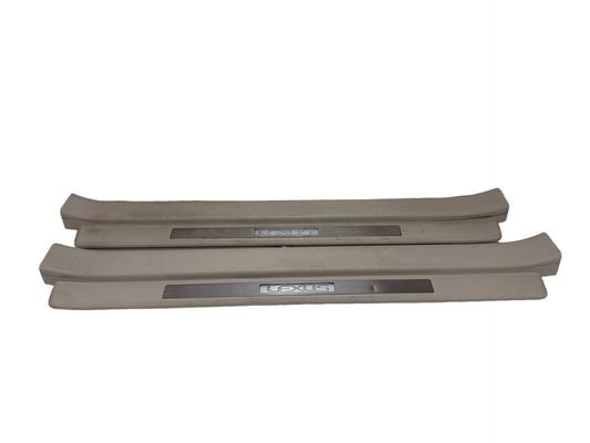 2006-2010 Lexus IS250 Left Right Interior Door Sill Scuff Plate Trim Panels OEM