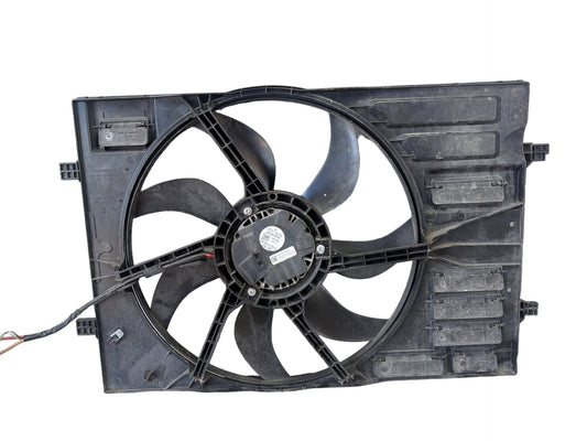 2015-2016 Audi A3 8V Radiator Cooling Fan & Shroud Assembly 5Q0121205AD OEM