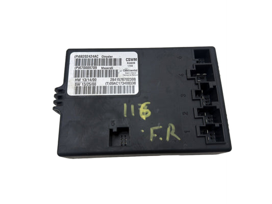 2014-2020 Maserati Ghibli III M157 - Seat Heater Control Module 68202424AC OEM