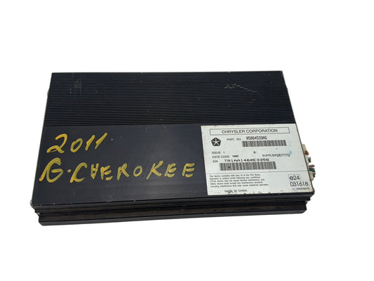2011-2013 Jeep Grand Cherokee WK-AM FM Radio Audio Amplifier 05064533AG OEM