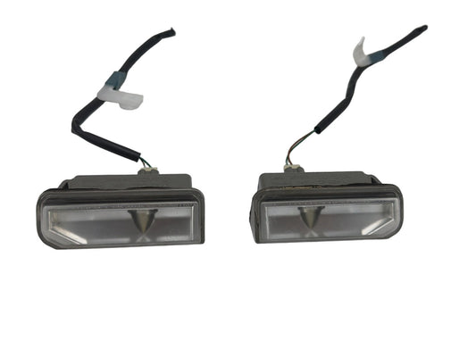 2007-2012 Lexus ES350 Rear License Plate Light Lamps Pair OEM