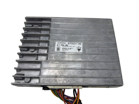 2014-2017 Maserati Quattroporte Premium Audio System Amplifier 670031749 OEM