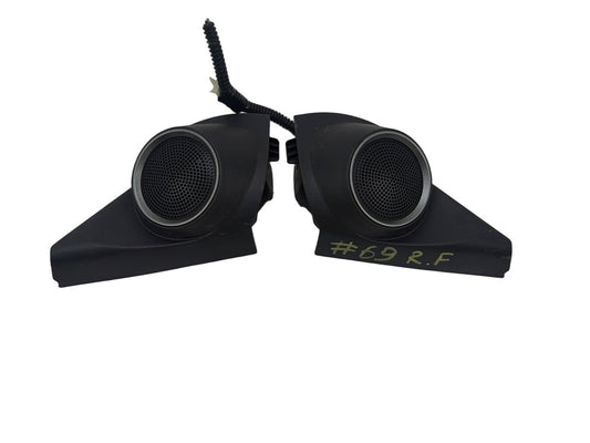 2007-2012 Acura RDX Front Left/Right Door Trim Corner Tweeter Speakers Pair OEM