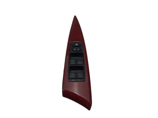 2007-2009 Lexus ES350 Front Left Driver Master Power Window Switch Wood Trim OEM
