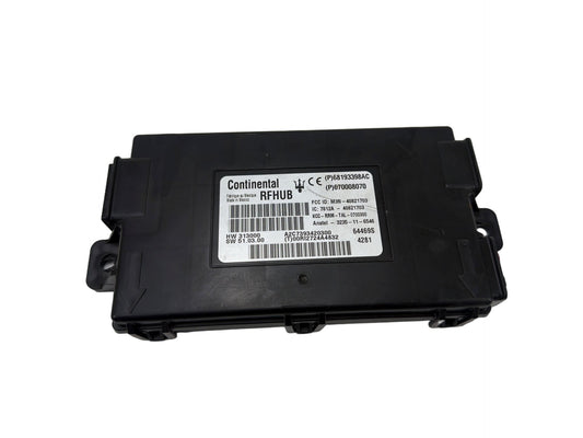 2014-2017 Maserati Quattroporte Keyless Entry Control Module 68193398AC OEM