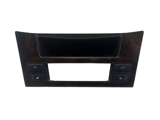 2008-2010 BMW 528i E60 Front Center Dash Storage Tray Box w/ Switch Panel OEM