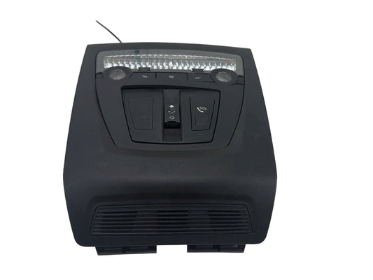 2011-2016 BMW 550i xDrive Front Overhead Console Dome Light Sunroof Switch OEM