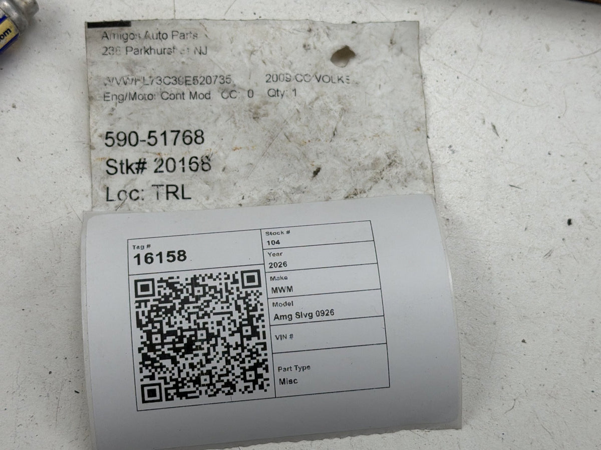 2009 Volkswagen CC Engine Computer Control Module Unit ECU 06J906026AG OEM