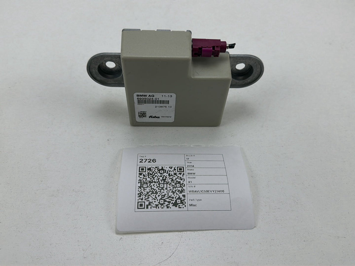 2011-2014 BMW X1 E84 Antenna Amplifier Control Module 6935024-01 OEM