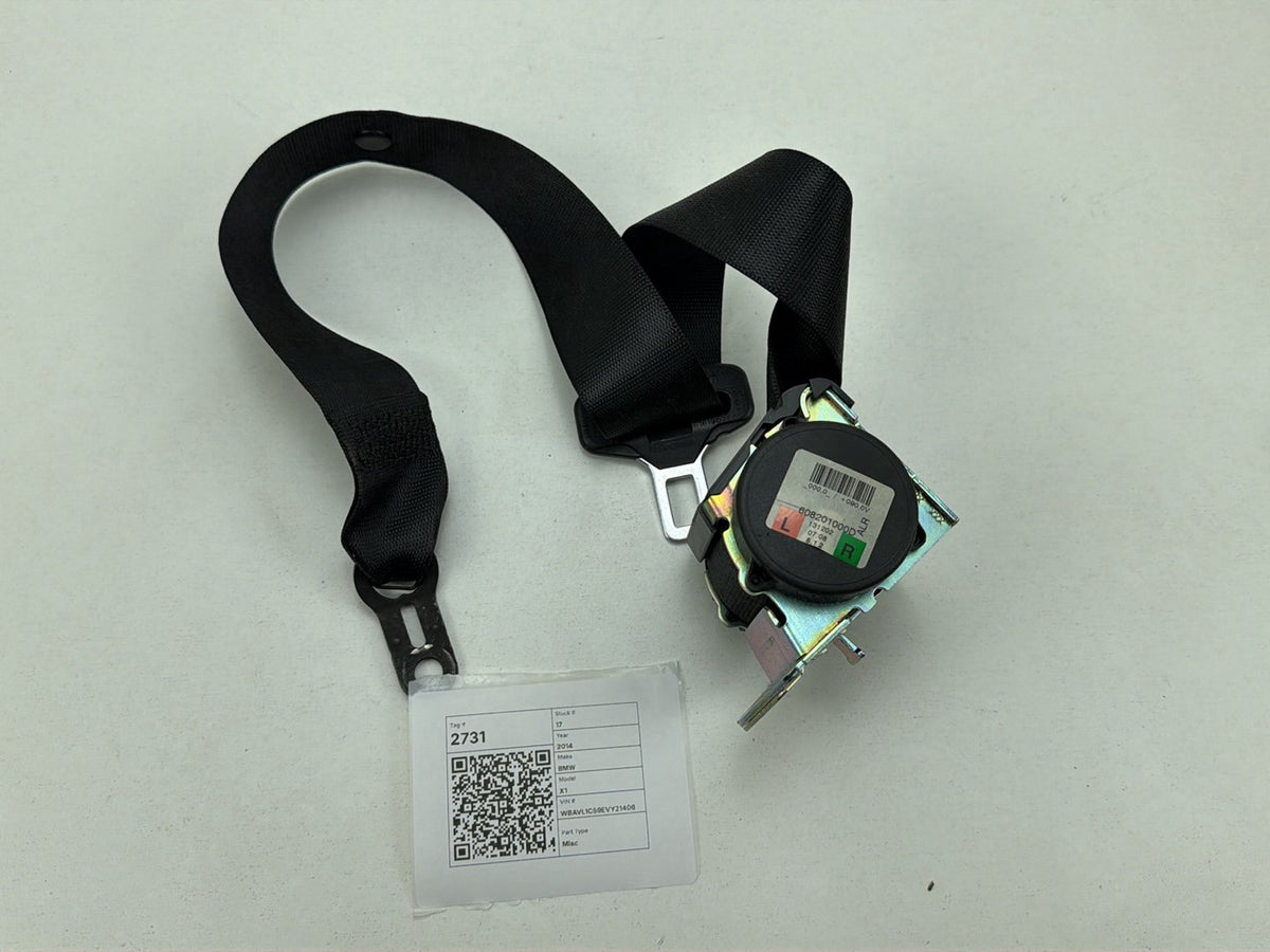 2011-2014 BMW X1 E84 Left Rear Seat Belt Retractor 0433091 OEM