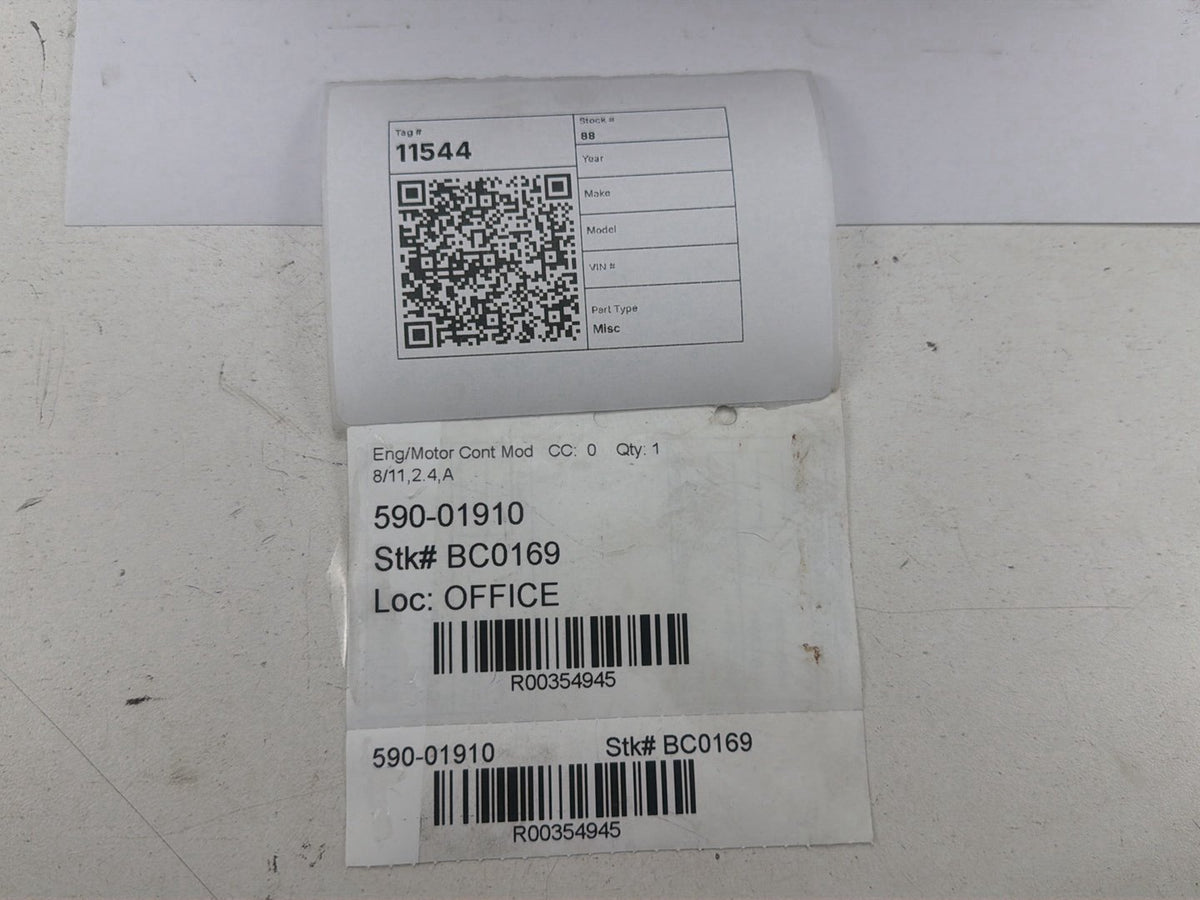2010-2012 Chevrolet Equinox - Body Control Module 13580198 OEM