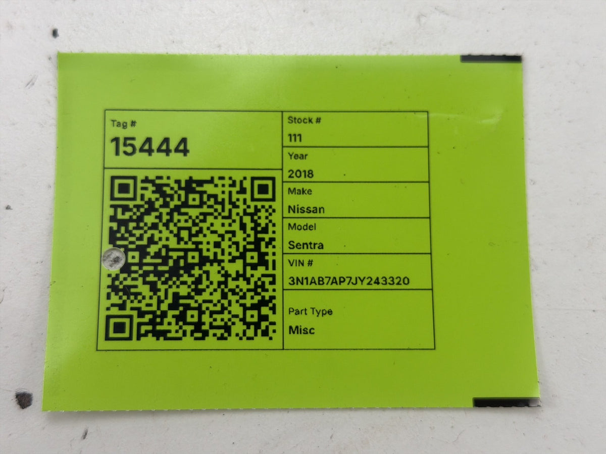 2018-2019 Nissan Sentra 1.8L Engine Control Module Computer ECU NEC025-603 OEM