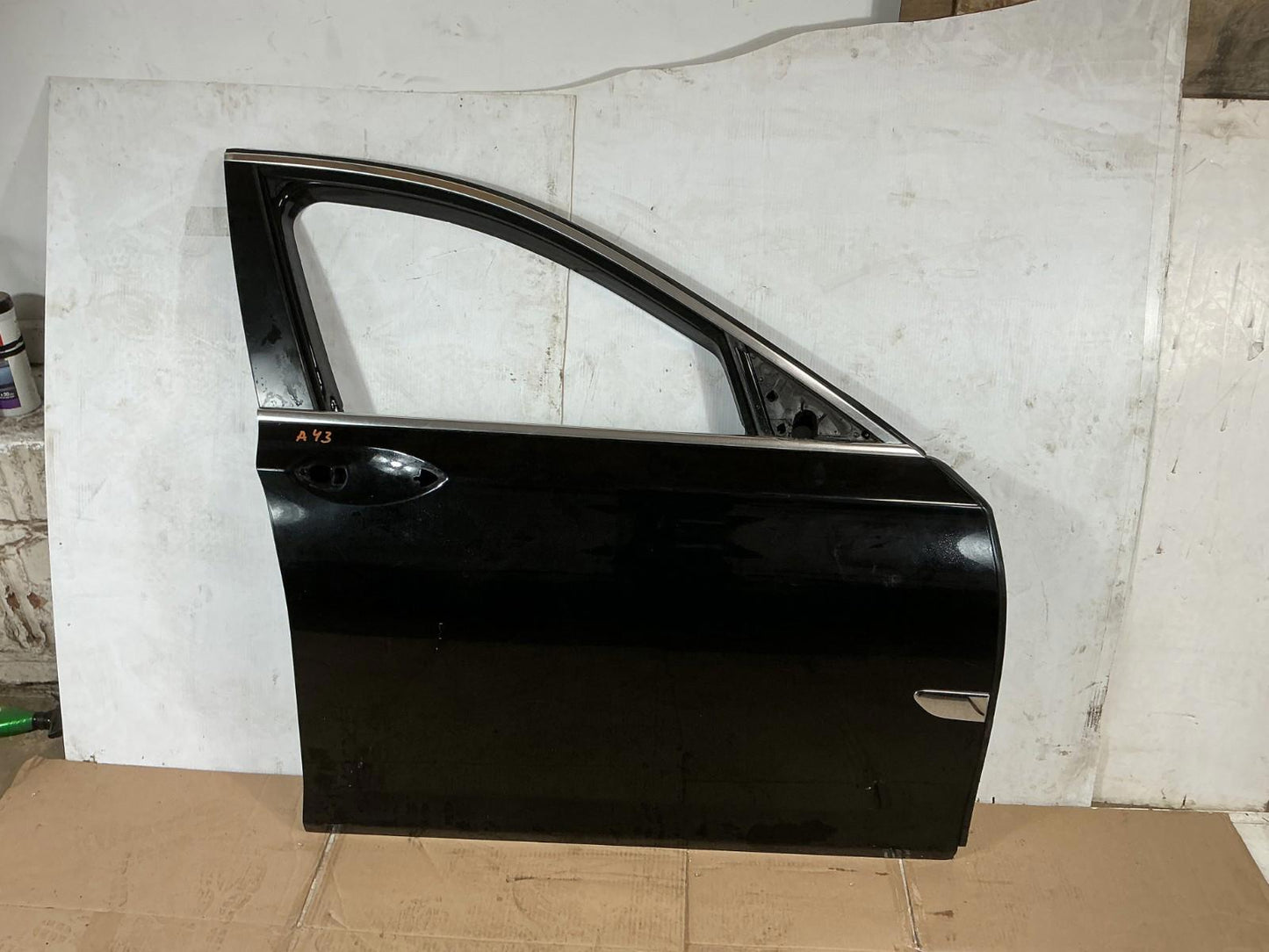 2009 - 2015 BMW 740i F01 Front Right Passenger Side Door Shell Panel OEM.