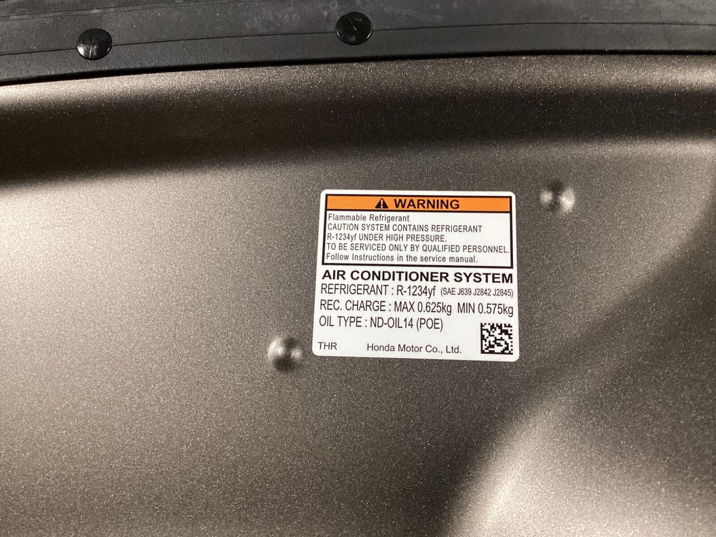 2018 - 2023 Honda Odyssey Elite Engine Hood Grey 60100-THRA00ZZ OEM .