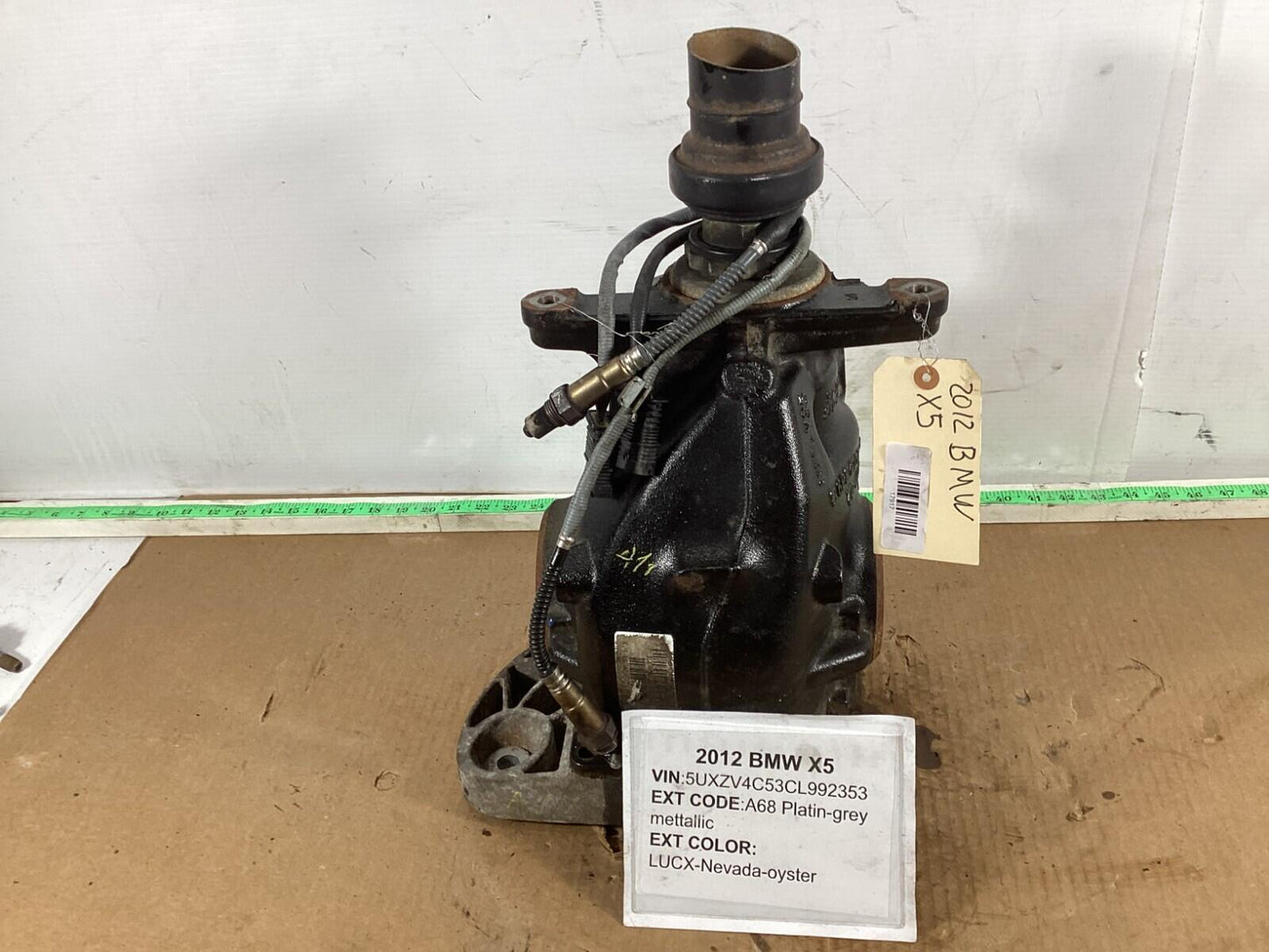 2011 - 2019 BMW X5 E70 Rear Axle Differential Gear Carrier 7564867 OEM .