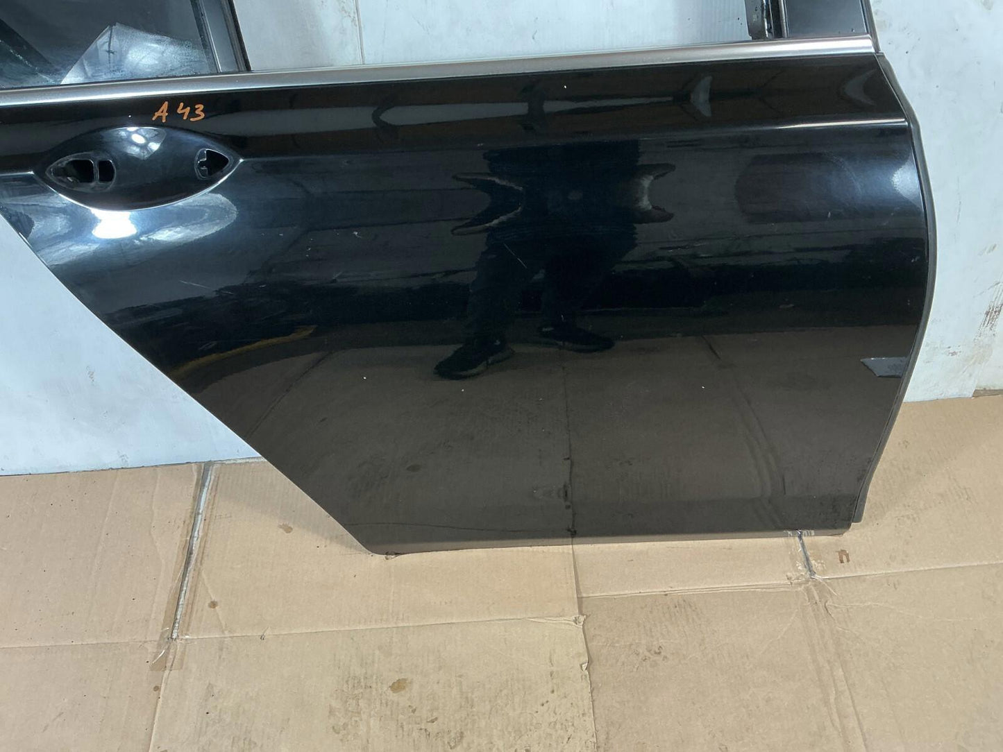 2009 - 2015 BMW 740i F01 Rear Right Passenger Side Door Shell Panel OEM.