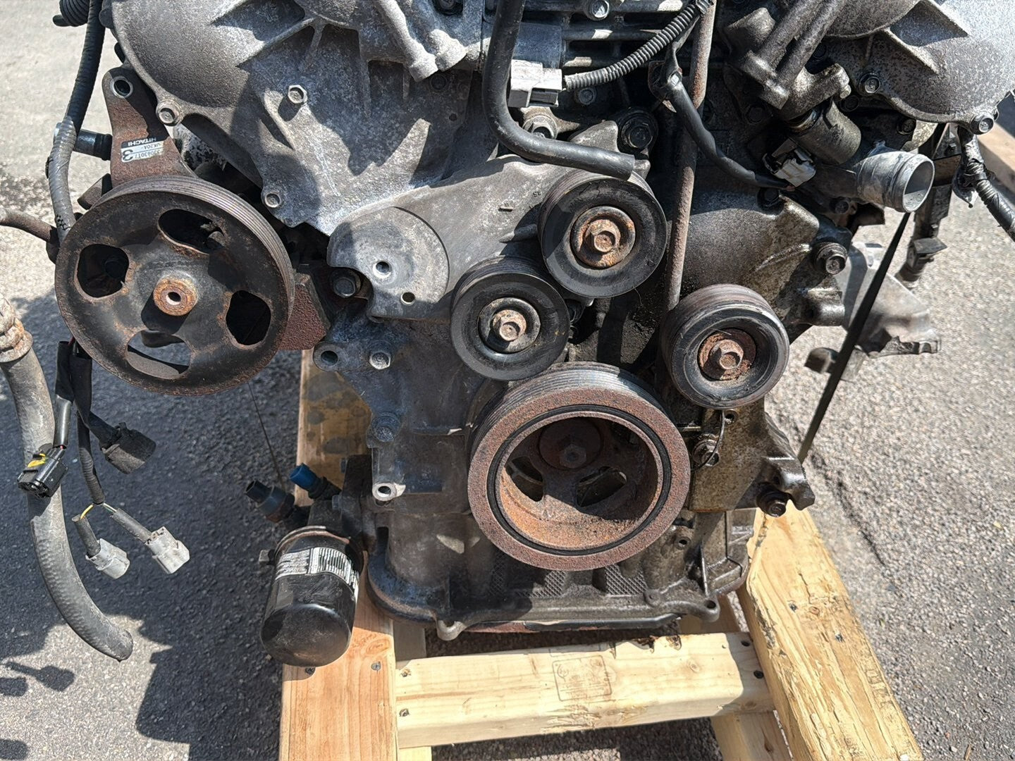 2009-2013 Infiniti G37 3.7L 4WD Engine Motor 163K Miles OEM