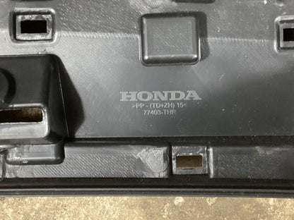 2018 - 2022 HONDA ODYSSEY FRONT DASH DASHBOARD INSTRUMENT COVER PANEL BLACK OEM.