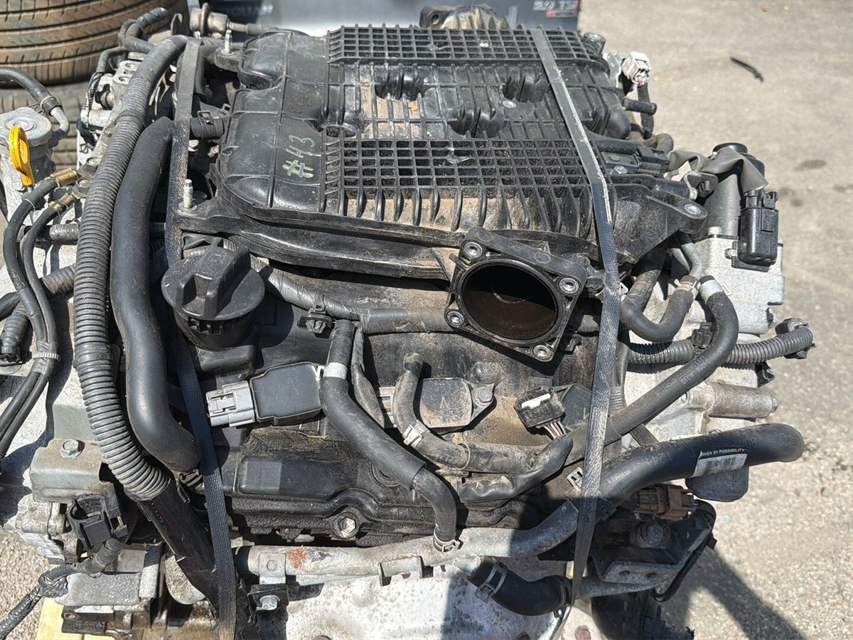 2009-2013 Infiniti G37 3.7L 4WD Engine Motor 163K Miles OEM