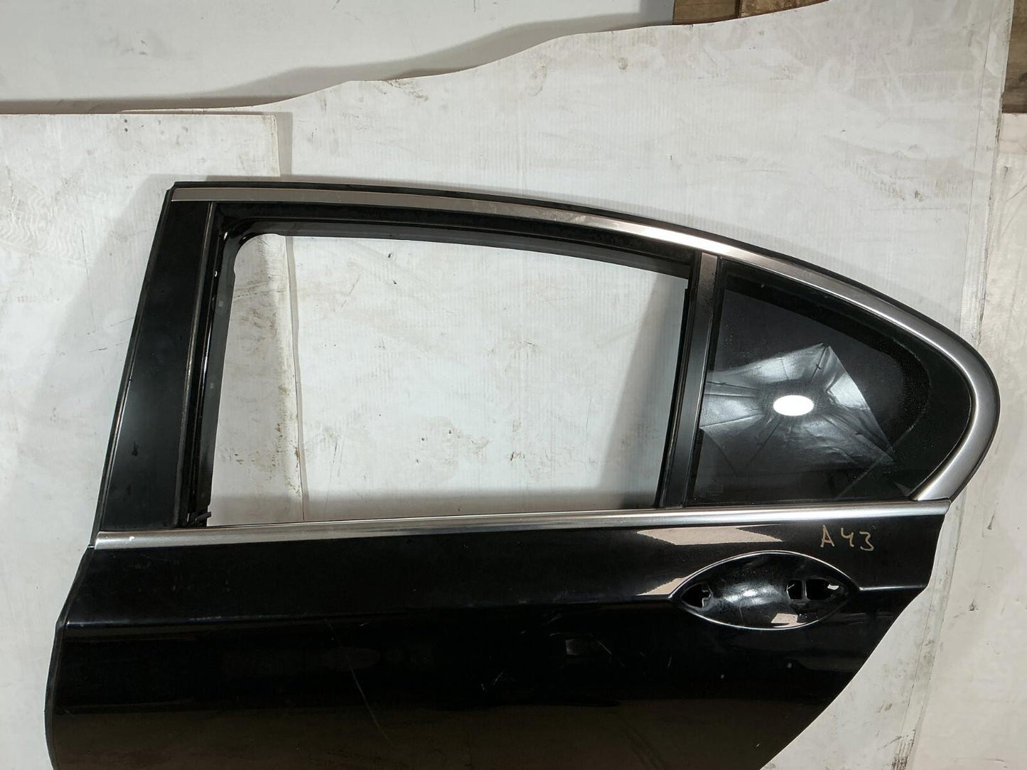 2009 - 2015 BMW 740i F01 Rear Left Driver Side Door Shell Panel OEM.