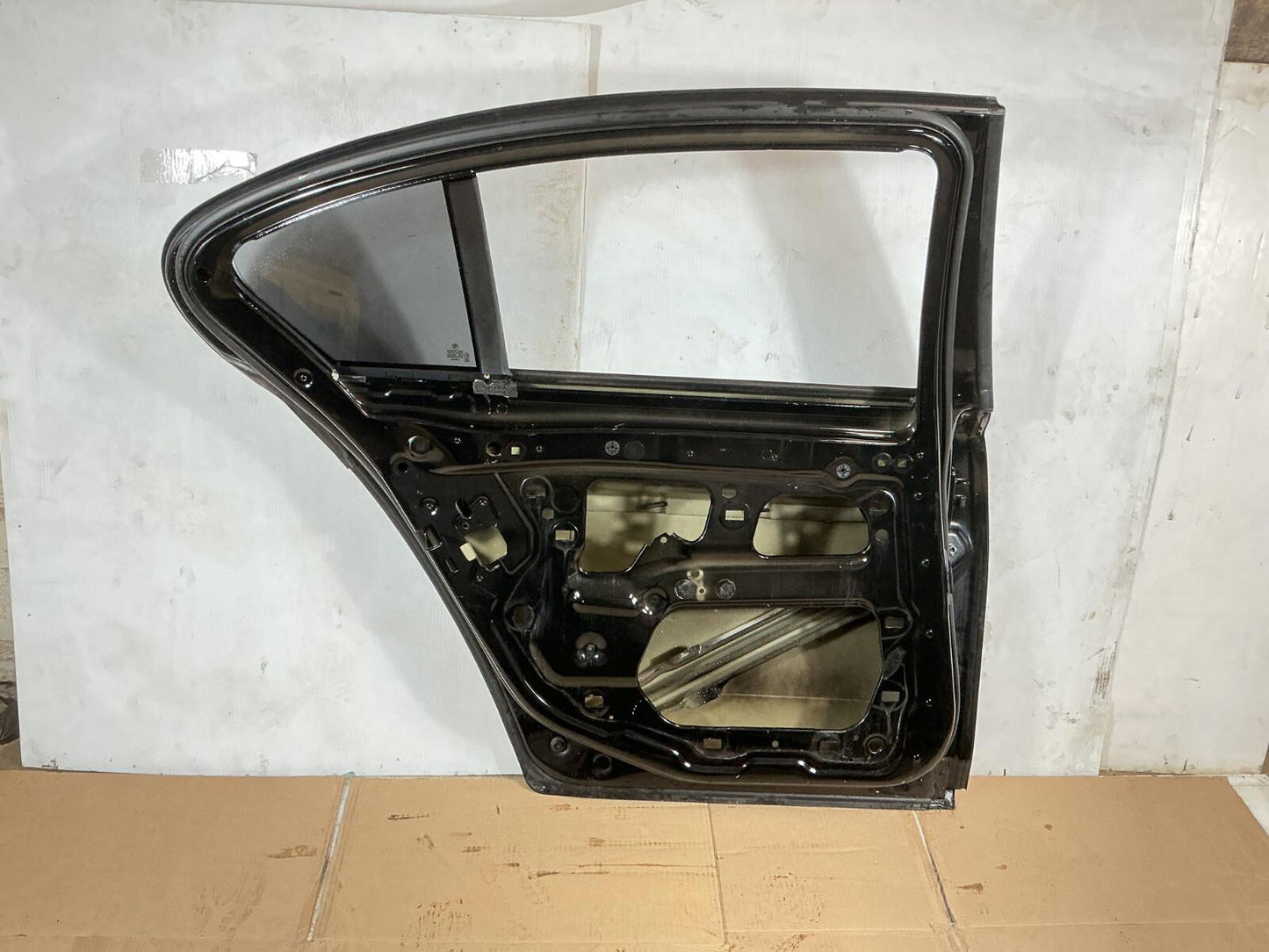 2009 - 2015 BMW 740i F01 Rear Left Driver Side Door Shell Panel OEM.